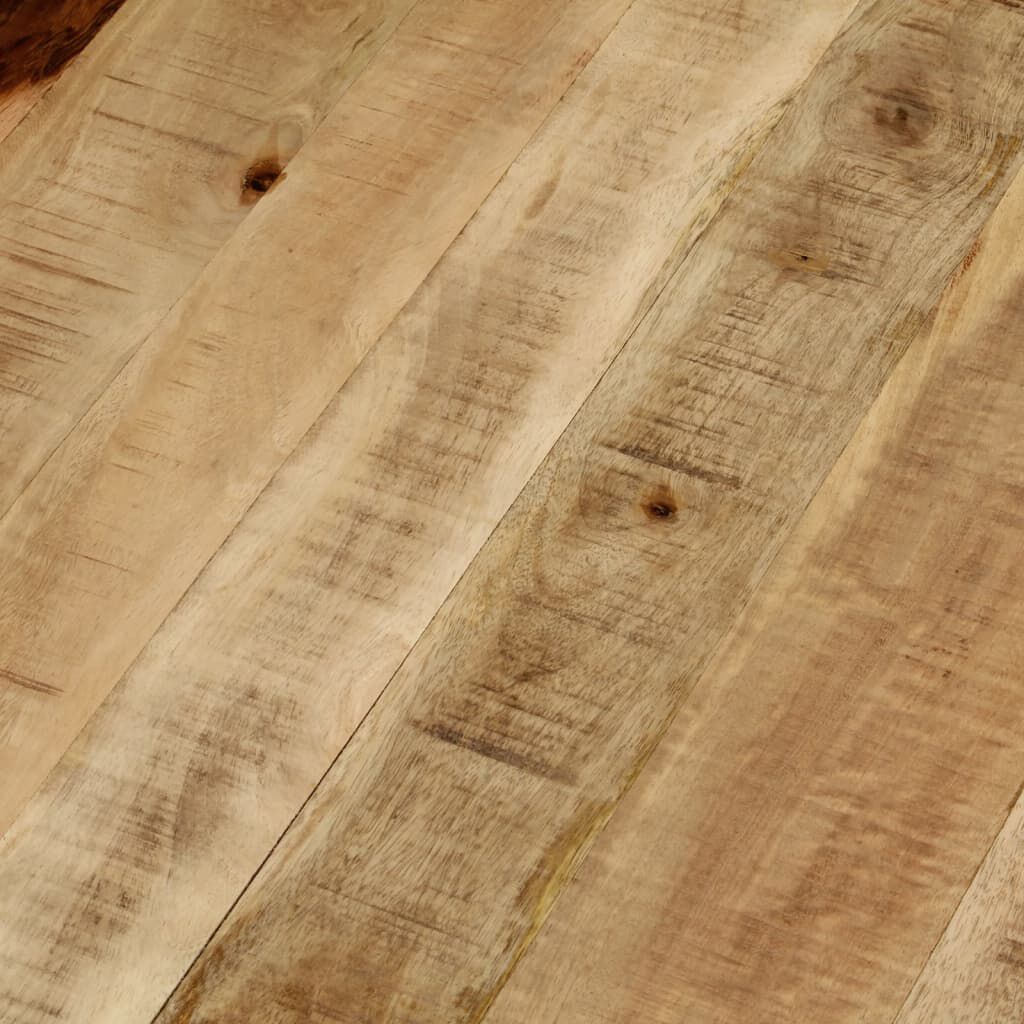 vidaXL طاولة قهوة خشب مانجو خشن صلب 32x65 سم