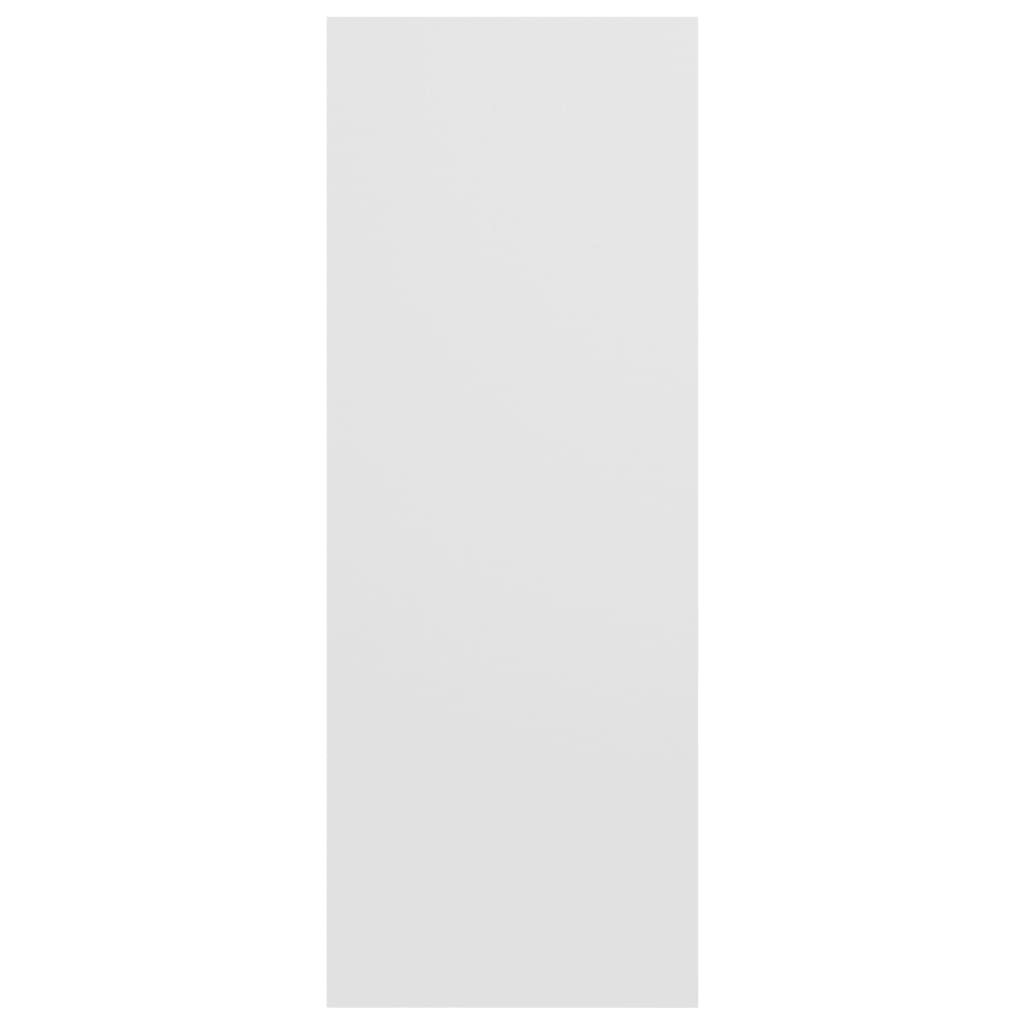 vidaXL طاولة كونسول أبيض 105×30×80 سم خشب صناعي