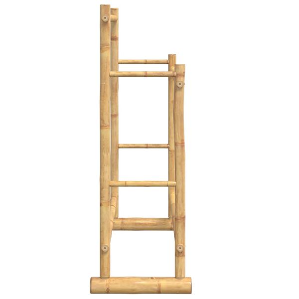 vidaXL حامل ملابس 100×30×100 سم خيزران