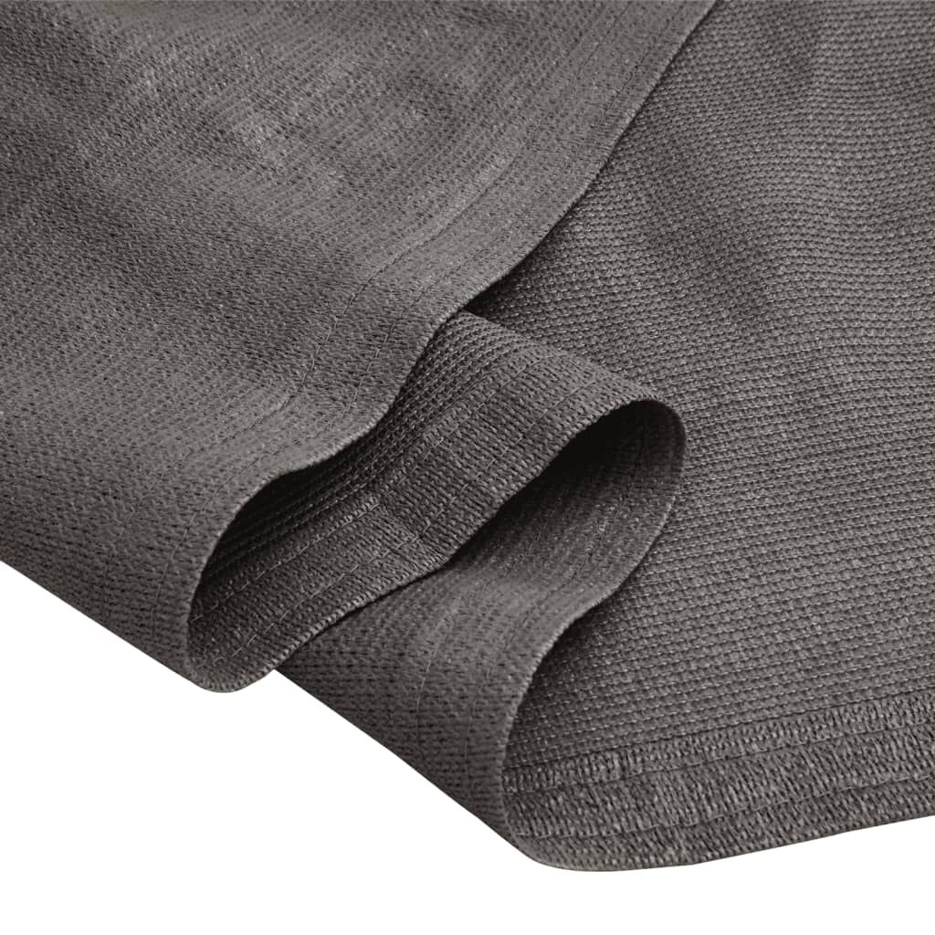 vidaXL سجادة خيمة 250×400 سم أنثراسيت