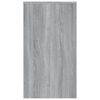 vidaXL مكتب سونوما رمادي 90×40×72 سم خشب صناعي