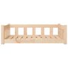 vidaXL سرير كلب 28x65,5x95,5 سم خشب صنوبر صلب