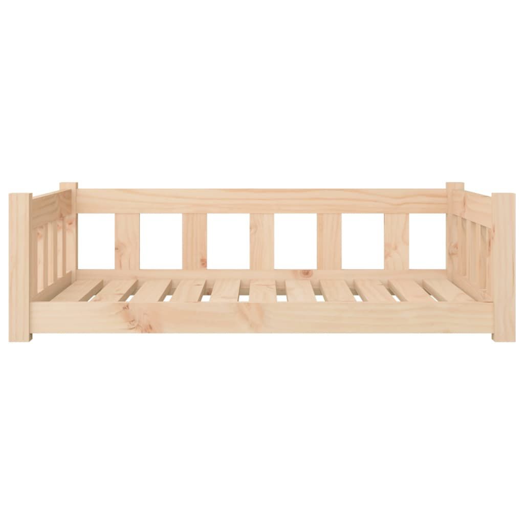 vidaXL سرير كلب 28x65,5x95,5 سم خشب صنوبر صلب