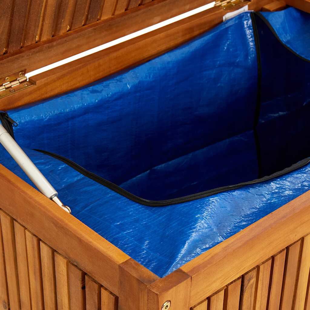 vidaXL صندوق تخزين للحديقة 150×80×75 سم خشب أكاسيا صلب