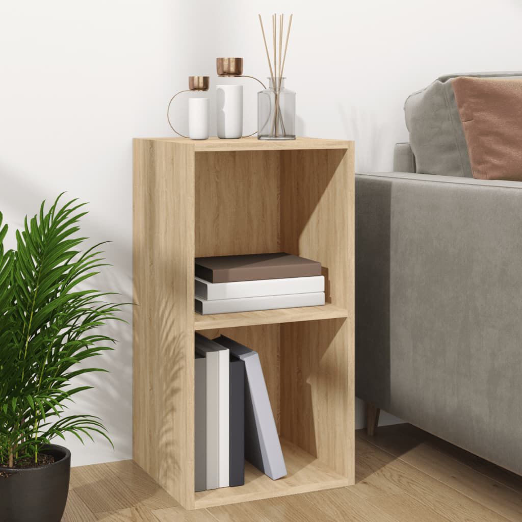 vidaXL صندوق تخزين فينيل سونوما أوك 71×34×36 سم خشب صناعي