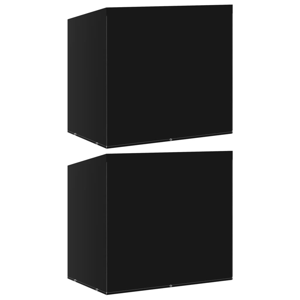vidaXL أغطية بنش متأرجح 2 ق 6 فتحات تثبيت 175x105x135 سم