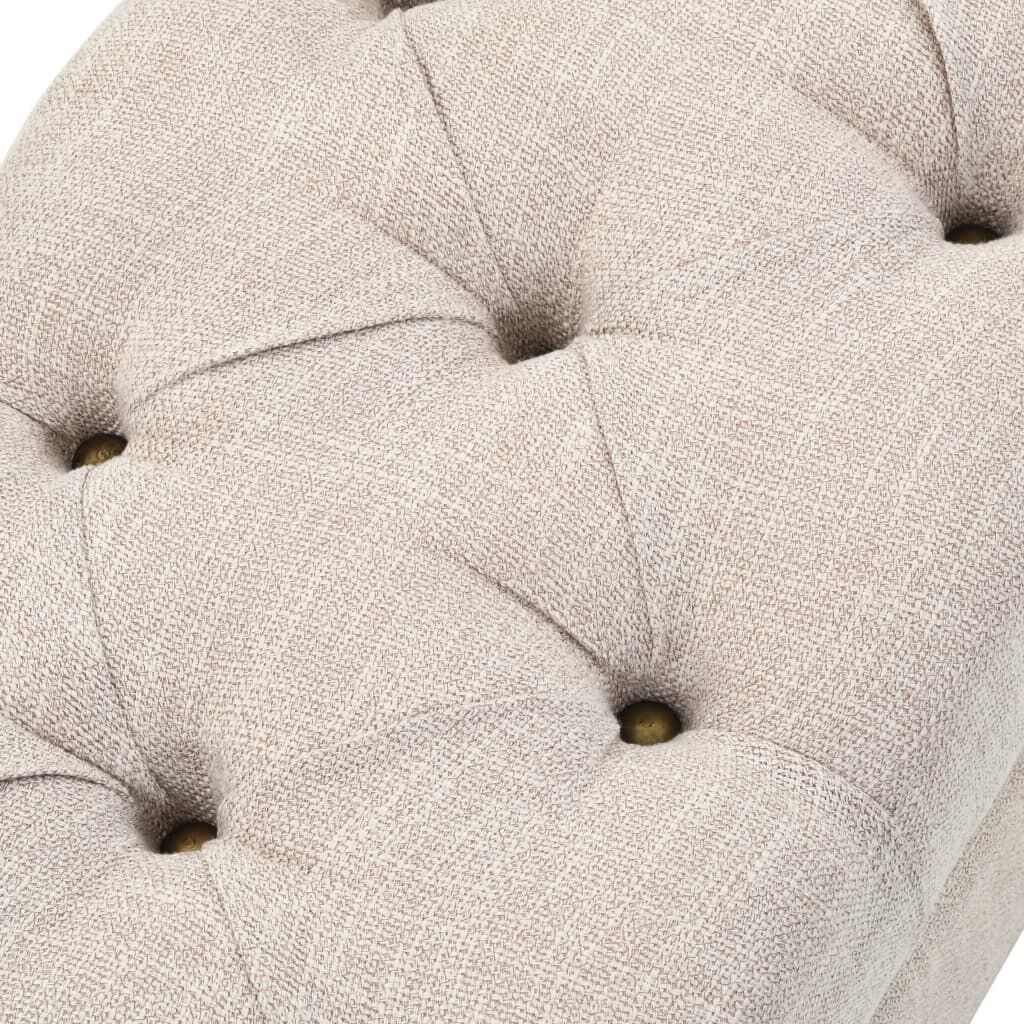 vidaXL مقعد تخزين خشب صلب وفولاذ 111×34×37 سم