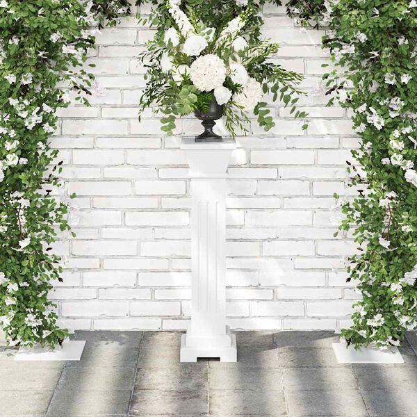 حامل نباتات عمود مربع كلاسيكي MDF