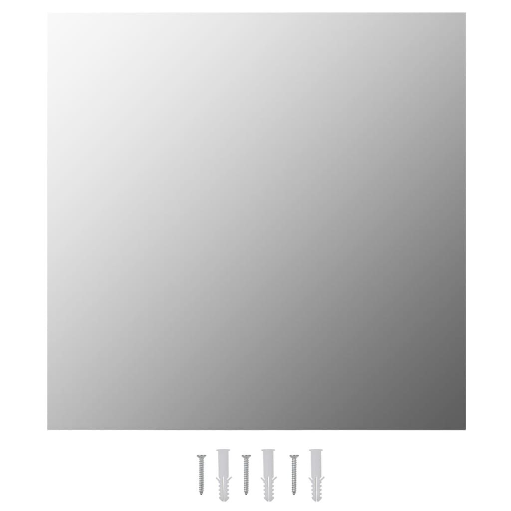 مرآة حائط 60x60 سم زجاج مربّع vidaXL