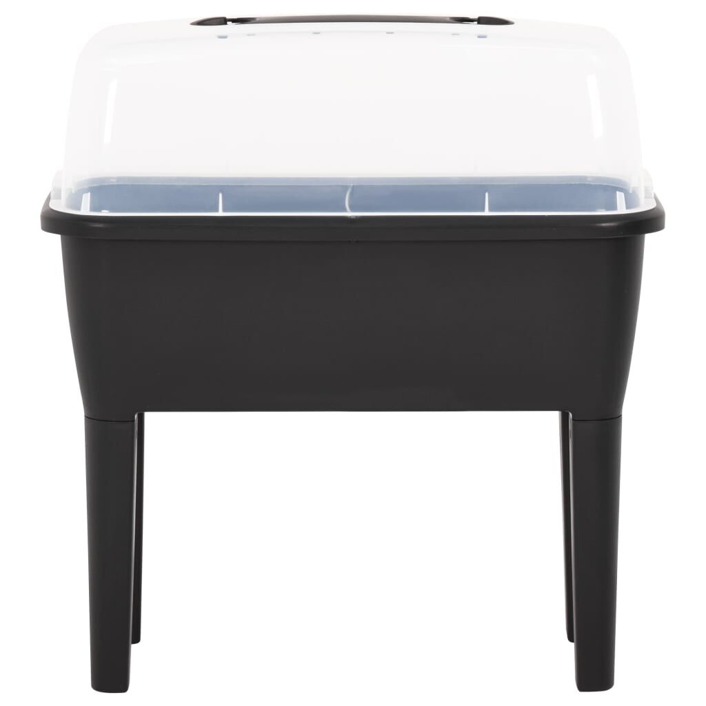 vidaXL حوض زرع مرتفع 77×38.7×82 سم بولي بروبيلين