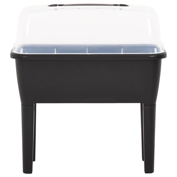 vidaXL حوض زرع مرتفع 77×38.7×82 سم بولي بروبيلين