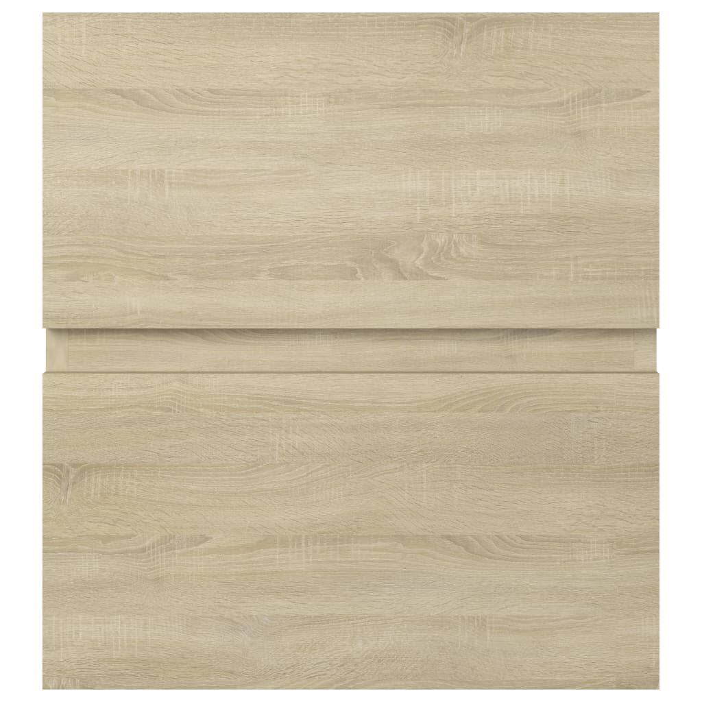 vidaXL خزانة حوض سونوما أوك 41×38.5×45 سم خشب صناعي
