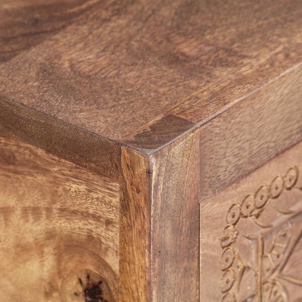 vidaXL طاولة كونسول 75x30x90 سم خشب مانجو صلب