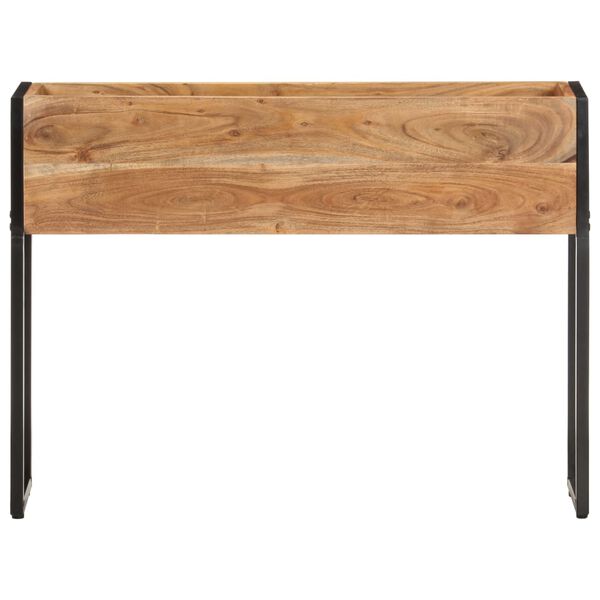vidaXL حوض زرع 90×20×68 سم خشب أكاسيا صلب