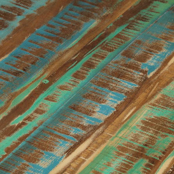 244674 vidaXL طاولة قهوة خشب مستصلح صلب 65x32 سم