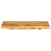 vidaXL سطح حوض غسيل الحمام خشب أكاسيا صلب 80×55×2.5