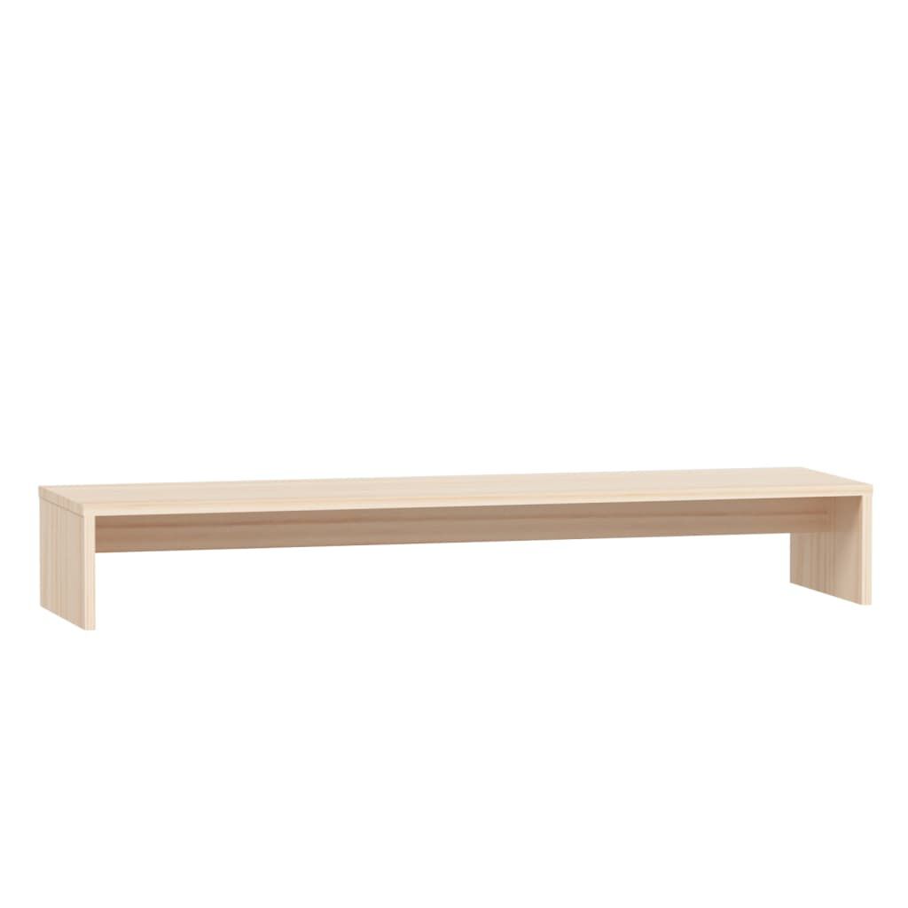 vidaXL حامل شاشة 15x27x100 سم خشب صنوبر صلب