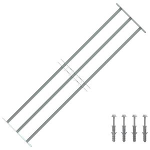 شبكة أمان قابلة للتعديل للنوافذ مع 3 قضبان مستعرضة 1000-1500 ملم