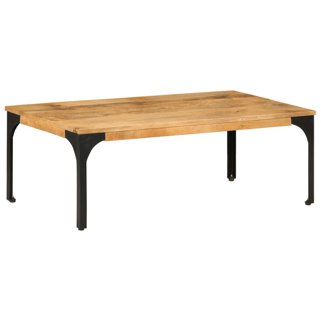 vidaXL طاولة قهوة 100×55×35 سم خشب مانجو صلب