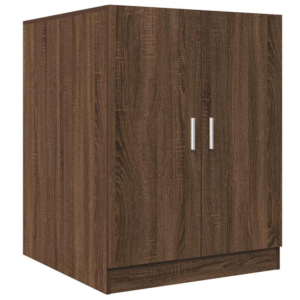vidaXL خزانة غسالة أوك بني 71×71.5×91.5 سم