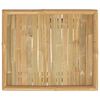 vidaXL طاولة حديقة 30x65x55 سم خيزران
