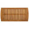 vidaXL طاولة قهوة 102×50×43 سم خشب أكاسيا صلب