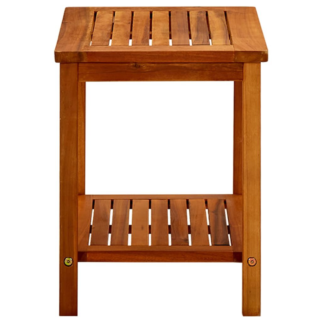 vidaXL طاولة قهوة 50×35×45 سم خشب أكاسيا صلب