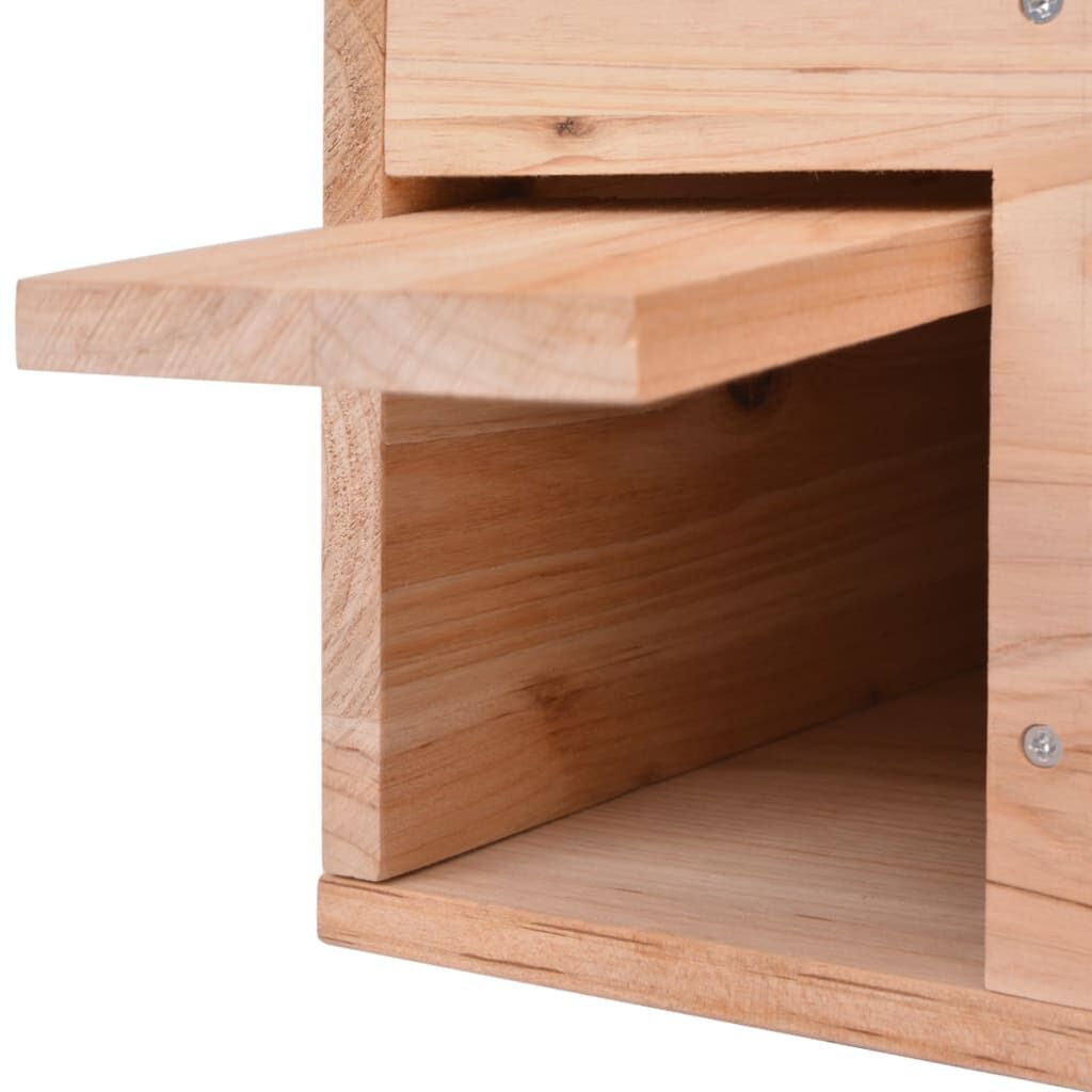 vidaXL بيت قنفذ 45×33×22 سم خشب