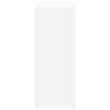 vidaXL خزانة جانبية لون أبيض 60&times;30&times;75 سم خشب صناعي