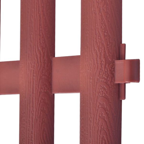 vidaXL فاصل حديقة 17 ق 10 م بني