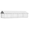 vidaXL منزل كلب خارجي مع سقف 150x200x600 سم
