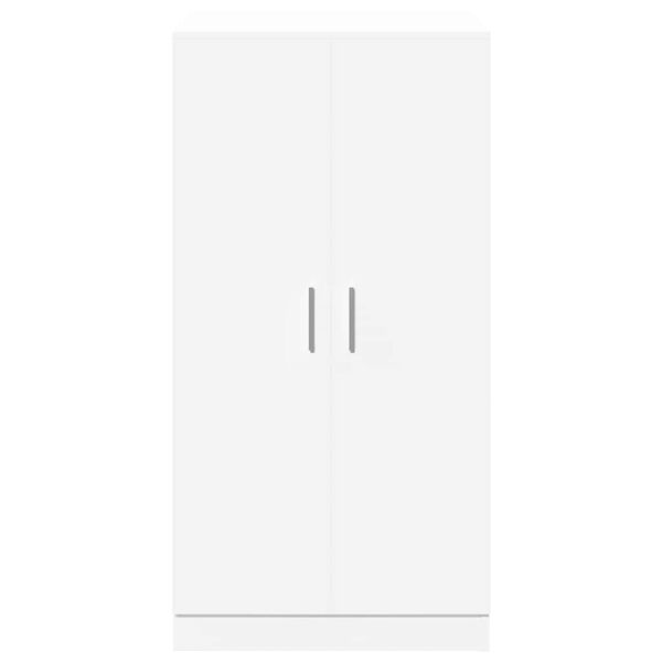 vidaXL خزانة أحذية 7 أرفف أبيض