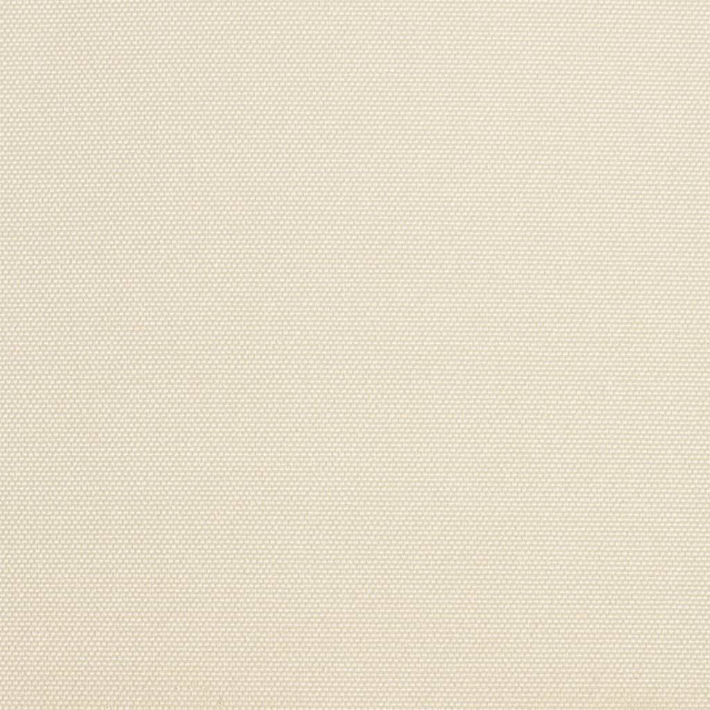 vidaXL سقف مظلة شمسية قماش كريمي 350×250 سم