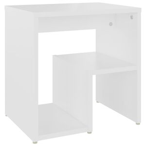 vidaXL خزانة سرير لون أبيض 40&times;30&times;40 سم خشب صناعي
