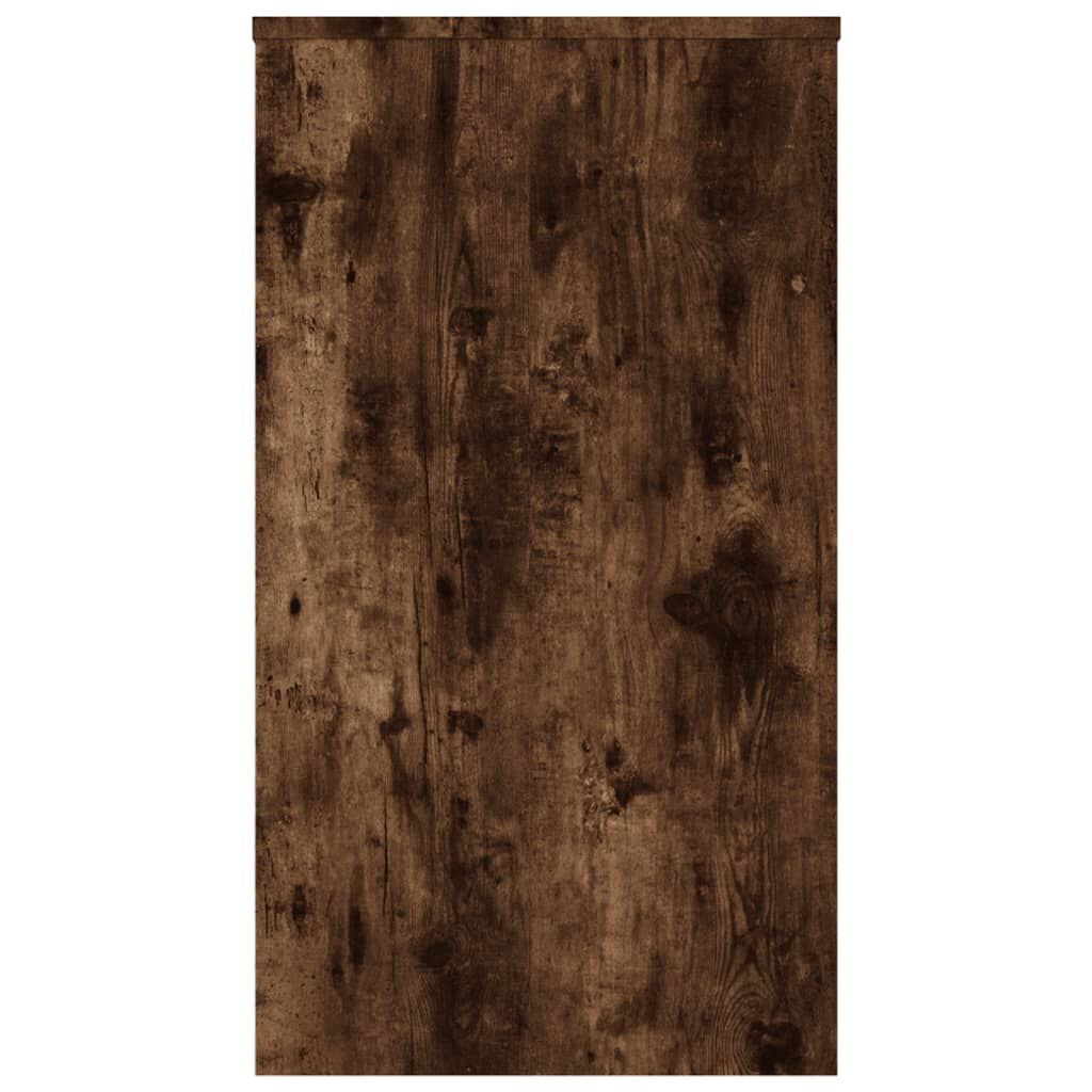 vidaXL مكتب أوك دخاني 90×40×72 سم خشب صناعي