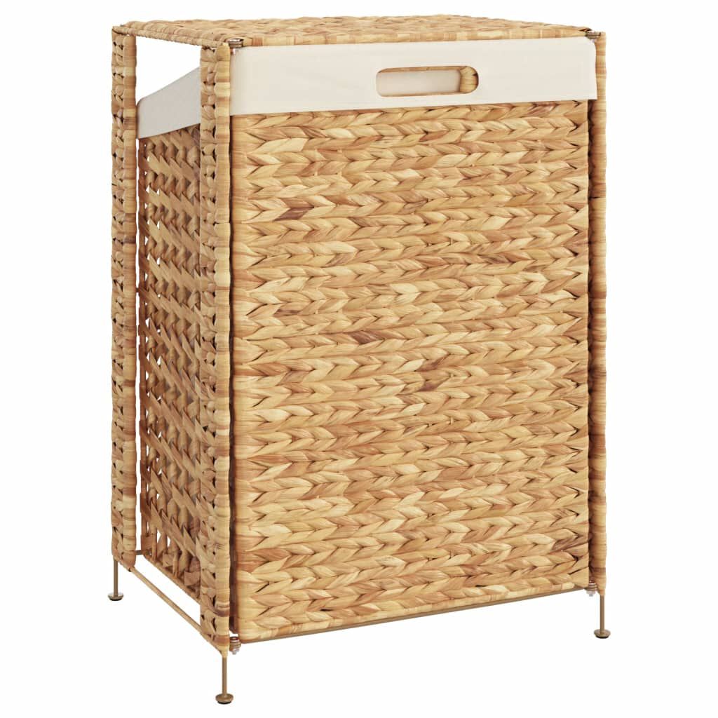 vidaXL سلة غسيل 64x34x44 سم عشب الماء