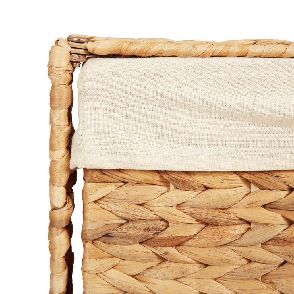 vidaXL سلة غسيل 64x34x44 سم عشب الماء