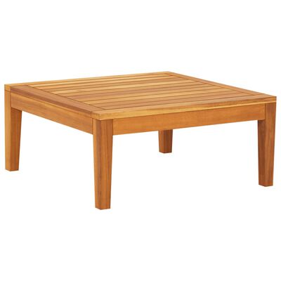 vidaXL طاولة حديقة 64×64×29 سم خشب أكاسيا صلب