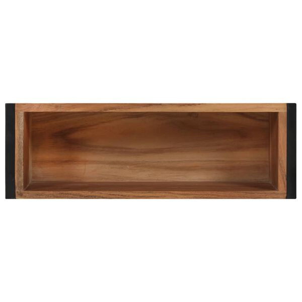 vidaXL حوض زرع 60×20×68 سم خشب أكاسيا صلب