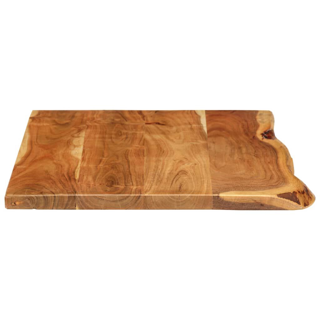 vidaXL سطح حوض غسيل الحمام خشب أكاسيا صلب 100×55×2.5 سم