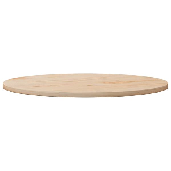 vidaXL سطح طاولة قطر 2,5x80 سم خشب صنوبر صلب
