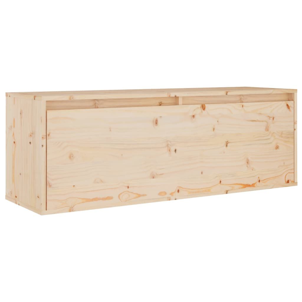 vidaXL خزانة حائط 35x30x100 سم خشب صنوبر صلب
