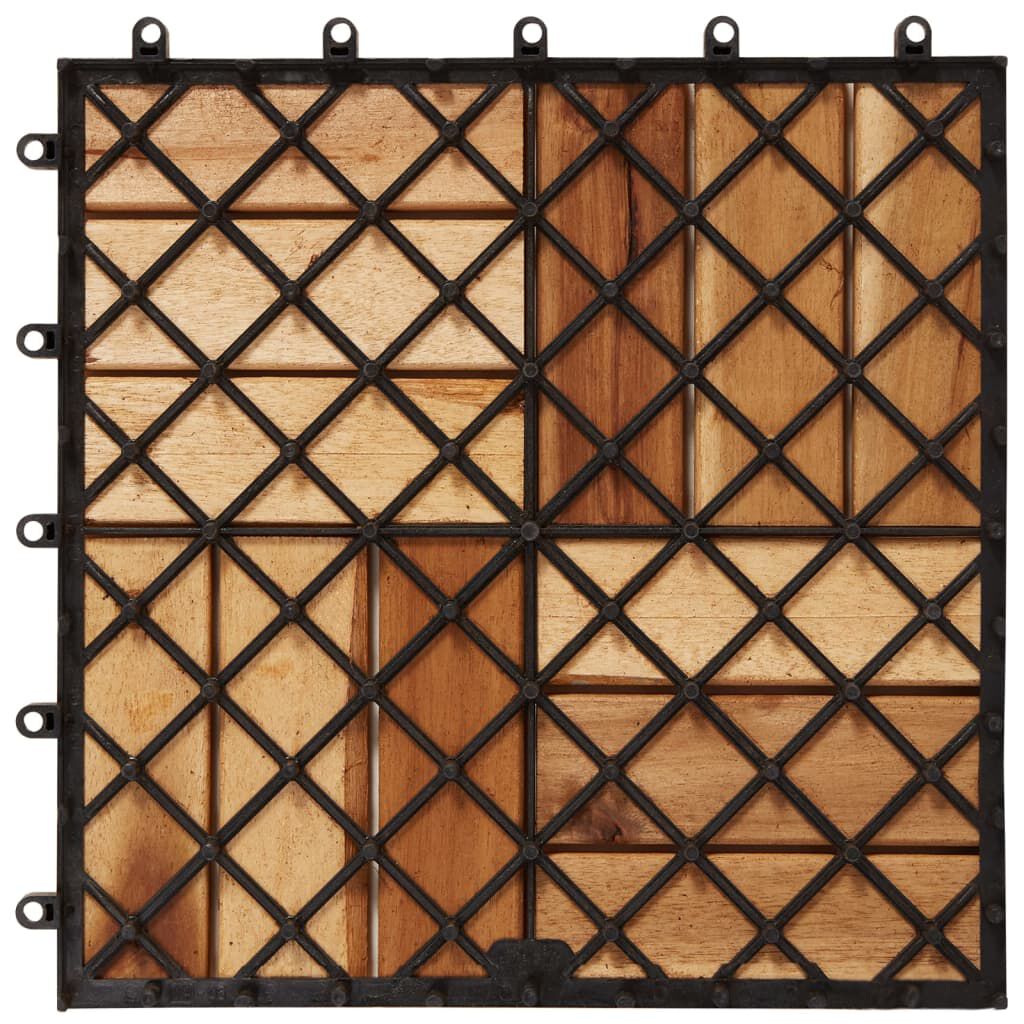 بلاط تزيين أرضيات 30×30 سم طقم أكاسيا 30 قطعة