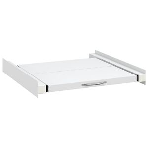 vidaXL طقم رص الغسالات مع رف سحب