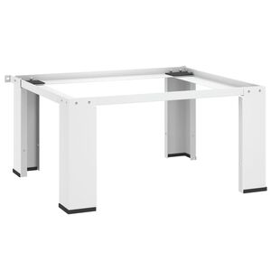 vidaXL قاعدة غسالة لون أبيض