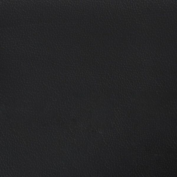 vidaXL إطار سرير دون مرتبة لون أسود 200x180 سم جلد صناعي