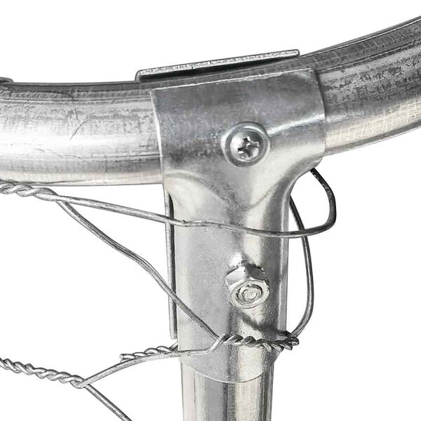 vidaXL منزل كلب خارجي مع سقف 150x300x600 سم