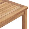 vidaXL طاولة سفرة حديقة 160×80×77 سم خشب ساج صلب
