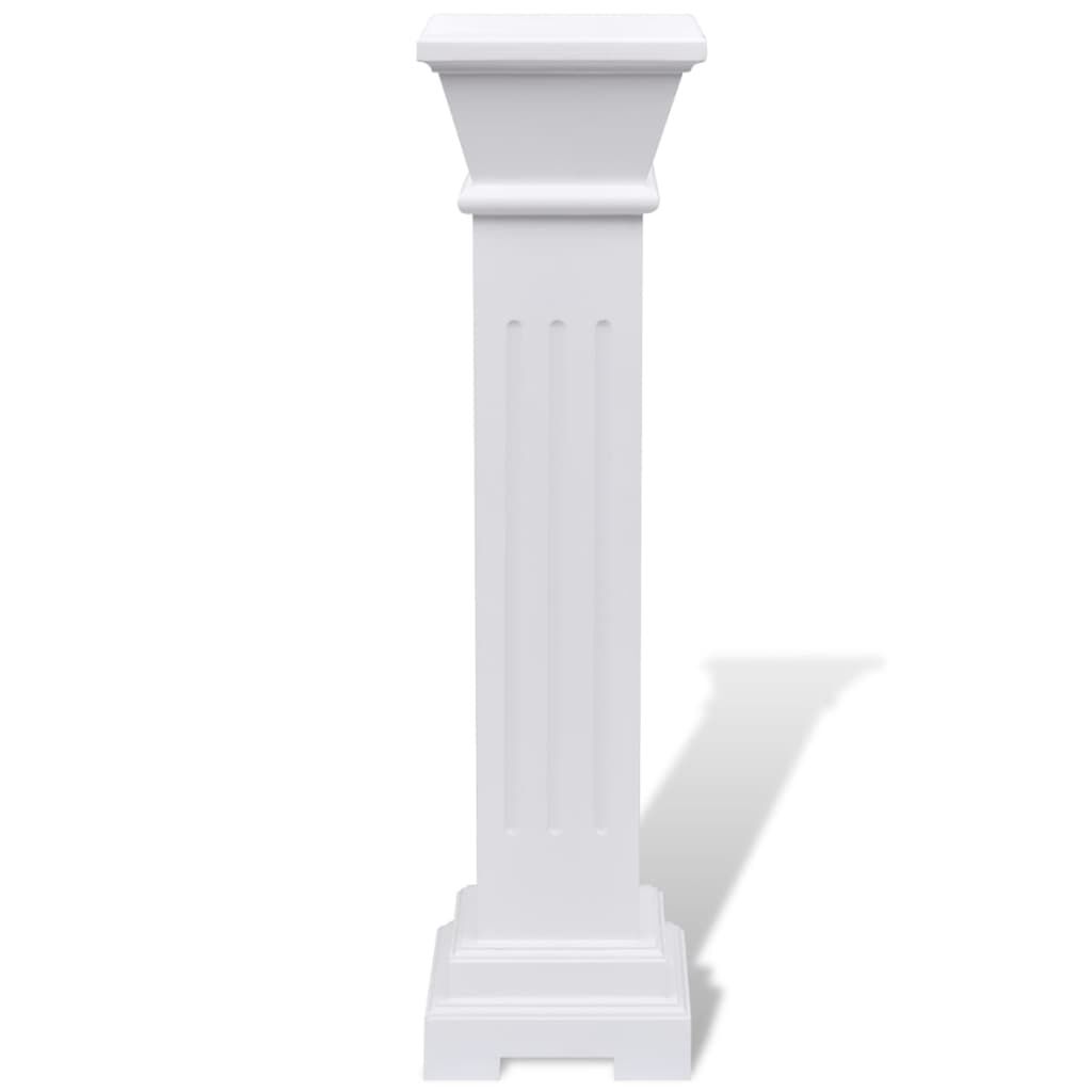 حامل نباتات عمود مربع كلاسيكي MDF