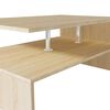vidaXL طاولة قهوة خشب صناعي 90×59×42 سم أوك